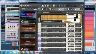 Latin en Kontakt samples de percusión