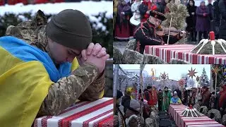 Стали солдати колядувати… Коляда для Ангелів 2025. Бог предвічний народився!