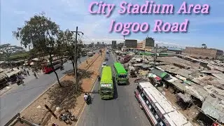 City Stadium Area Scene | Busy Traffic Along Jogoo Road, Nairobi🚦