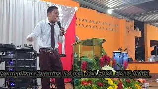 Poderosa predicación Evangelista Sofonias López en vivo campaña la esmeralda cuate peque 