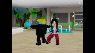 Me & Uni&rsquo;s brother! #roblox #brookhaven