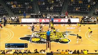 BYU spike by Madelyn Robinson