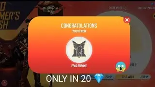 Pro Gamer Wish Event | Free Fire New Event | Throne Emote in 200 Diamonds Only