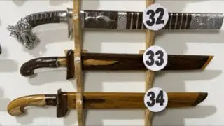 PROMO BELI 1 GRATIS 1, KATANA, GOLOK, PISAU.