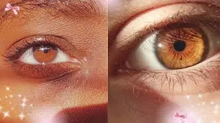 👁️ Amber Eyes Subliminal 🤎 (meditation)