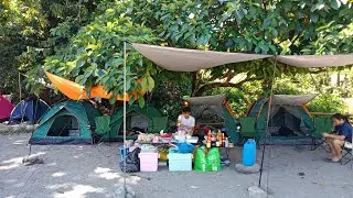 Raw Camping and Nature Vibes 🍀🍃📌 Ben-Cab RiverView Campsite