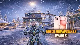 iPhone 15 BGMI Graphics Test (SMOOTH + EXTREME) 🔥| PUBG Mobile Gaming 2026 | New Update 4.2 Gameplay