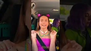 How to apply makeup in the car? 🤯Trying viral hacks #diy