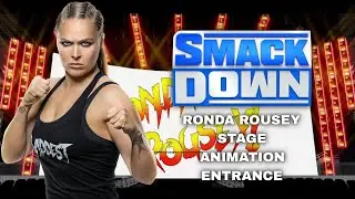 WWE RONDA ROUSEY STAGE ANIMATION ENTRANCE 2023: by WWE STAGE 2023