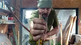 Ich baue einen neuen Bogen! Comanche-Pajute!! #bogenschie&szlig;en #archery #survival #bushcraft
