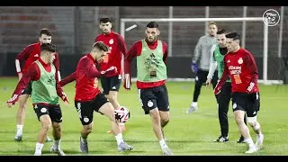 أجواء اليوم الثاني من تحضيرات المنتخب الوطني للاعبين المحليين بمدينة عنابة