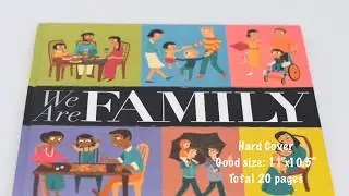 We are Family - Toddler Book - 