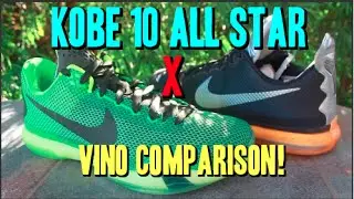 Nike Kobe X All Star Vino COMPARISON!