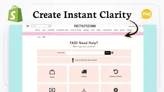 Как создать полноценную страницу часто задаваемых вопросов (FAQ) в Shopify (портал вопросов)