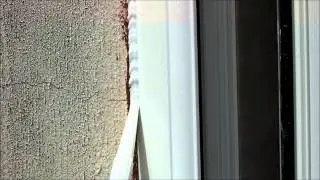How to fit upvc door and frame. part 3