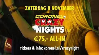 Coronel Crazy Night 8 november 2025 &ndash; H&eacute;t all-in uitje vol actie, muziek & fun!