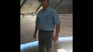 Raising a water tank using Bin Jacks www.nationalstoragetan