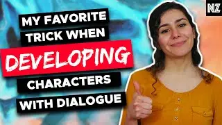 My Favorite Trick When Developing Characters Through Dialogue | Writing Advice