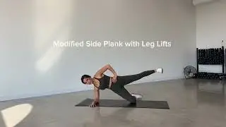 Modified Side Plank with Leg Lifts