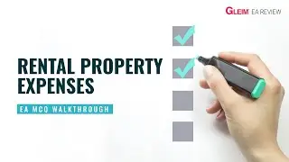 Free EA Exam Practice Questions | Pt 2 — Rental Property Expenses