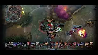 #591⭐️ Worldno1JG 4vs5 easy WIN‼️enemy low IQ Trash: Clay (vainglory 5v5)