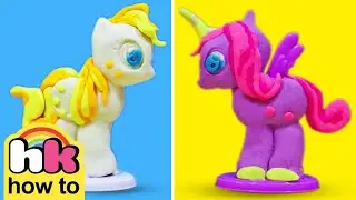 Play Doh My Little Pony | How to Make Unicorn | MLP Play Doh | Hooplakidz How To