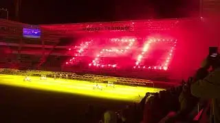 120 Jahre SK Rapid - Singen der alten Hymne