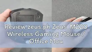Review zeus.ph Zeus  M220 Wireless Gaming Mouse / Office Mouse With Nano Receiver And A Free Batter