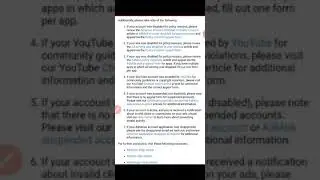 AdMob/AdSense Disabled Accout and Solutions