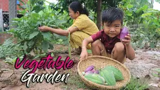 Mommy Said '' It's good to eat nutritious vegetable '' / Healthy Soup For Family / Sreypov Life show