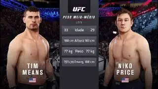 Tim Means vs Niko Price | UFC Wichita Kansas Highlights Gameplay