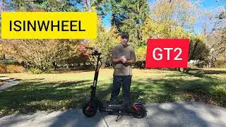 ISINWHEEL GT2 E-SCOOTER REVIEW / BLACK FRIDAY  #isinwheelgt2 #escooter #blackfriday #blackfridaygift