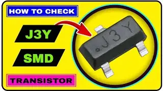 How To Check SMD TRANSISTOR J3Y 🆕 || J3Y SMD TRANSISTOR TESTING WITH MULTIMETER IN HINDI ✔️ || J3Y 👍