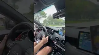 Inside POV 0-60 2.5t 2023 Kia Stinger gt line