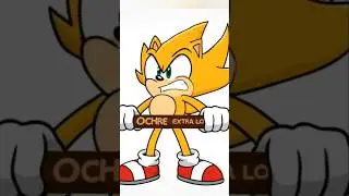 Drawing of Super SONIC#art#ai #drawing