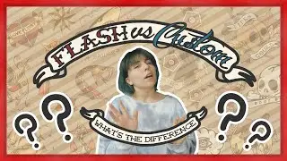 Flash and Custom Tattoos - What's The Difference Anyway?