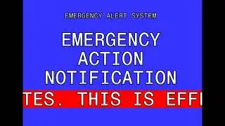 Emergency Action Notification Screen Template
