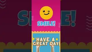 Fun Alert! Smile It's Going To Be A Great Day - YouTube Shorts Video #shorts