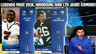 LEGENDS MIKE VICK, ROD WOODSON, AND LTD JAHRI COMING! | MADDEN 23 ULTIMATE TEAM