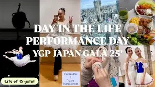 Crystal Huang | day in a life | YGP Japan Gala | 10.12.25