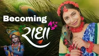 &ldquo;When grace meets beauty&hellip; 🦚✨ Becoming Radha 💙&rdquo; | Aastha&rsquo;s ART | 