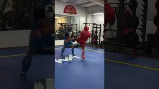 Sanda drill practice 🥊🔥 #mma #sanda #wushu #kungfu #martialarts #kickboxing #combatsports #fight
