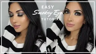 Easy Grey Smokey Eye Tutorial | Winter Inspired | thatmaragirl