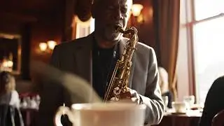 Warm Winter Coffee Jazz ☕ Gentle Cafe Ambience & Music for Relaxation