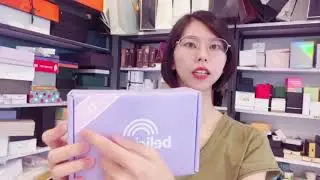 Purple Printed Custom Corrugated shipping mailer packaging box