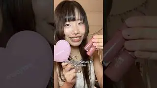 try on + review of peripera's rosy lippies 🌹💗 #shorts #kbeauty