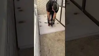 Пол на балконе! 1 часть
