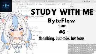 STUDY WITH ME | NO TALKING JUST FOCUS | CODING SESSION #6