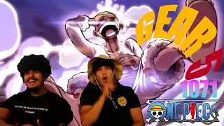 RIDICULOUS GEAR 5 REACTION!! One Piece ep 1071