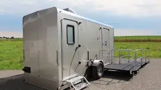 ADA Portable Restroom Trailer | ADA +2 Comfort Series